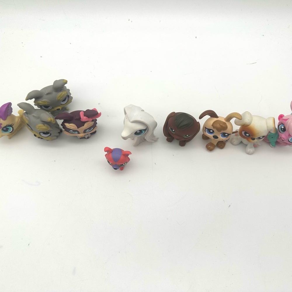 LITTLEST PET SHOP Lot Of 10 Dogs 3001, 883, 1473, 4138, 3323, 77, 1339, 84 - Picture 2 of 2